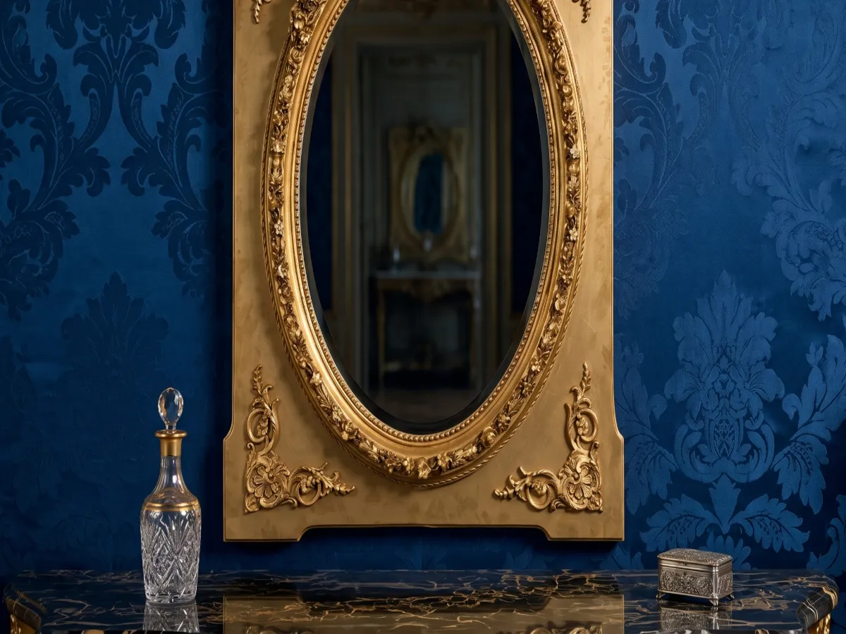 French Style Carved Mirror Frame